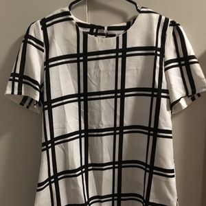 Plaid Business Casual T-shirt